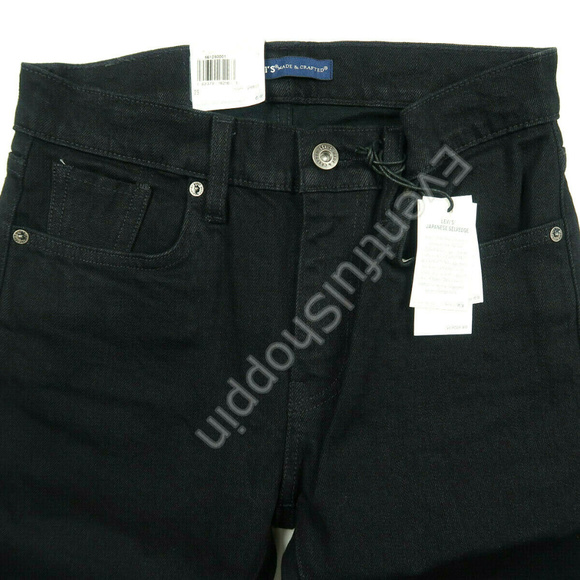 Levis Made & Crafted Cigarette Slim Selvedge Jeans - Picture 5 of 8